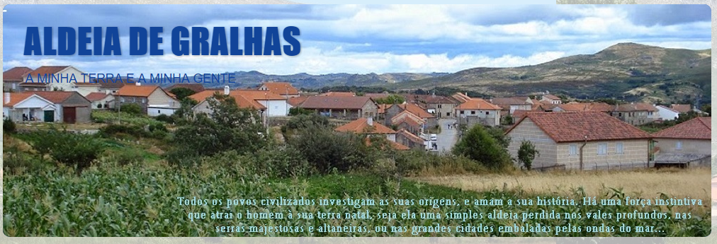BLOG DA ALDEIA DE GRALHAS